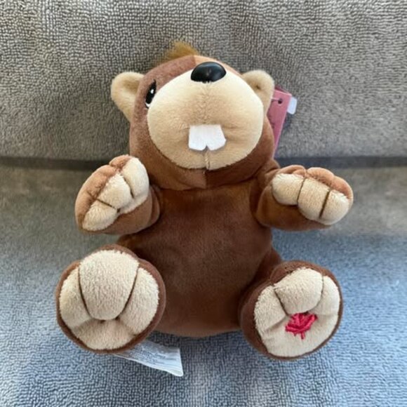 **2 FOR $35**  Precious Moments Tender Tails plush - BEAVER - Picture 3 of 3